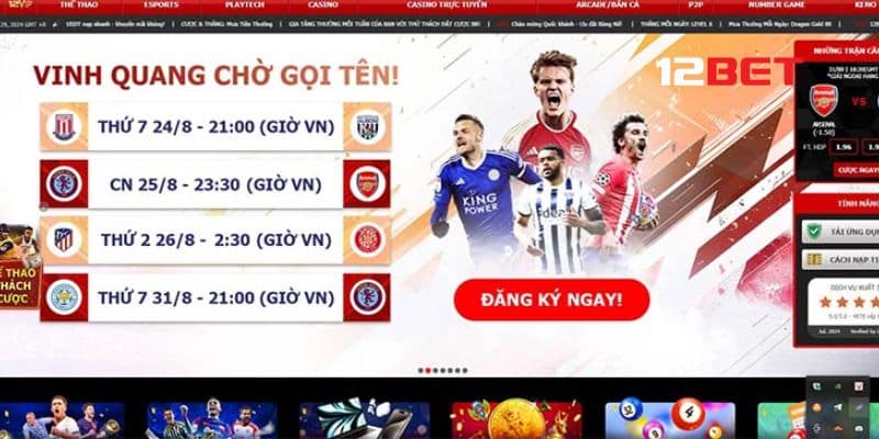 Hướng dẫn đăng ký 12bet: Tại sao nên tham gia?